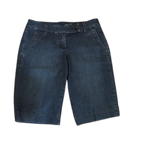 The Limited 917 Denim Jean Bermuda Shorts Women's Size 8